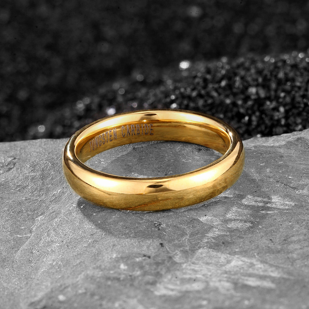 CAHCH BASIC 4MM TUNGSTEN RING