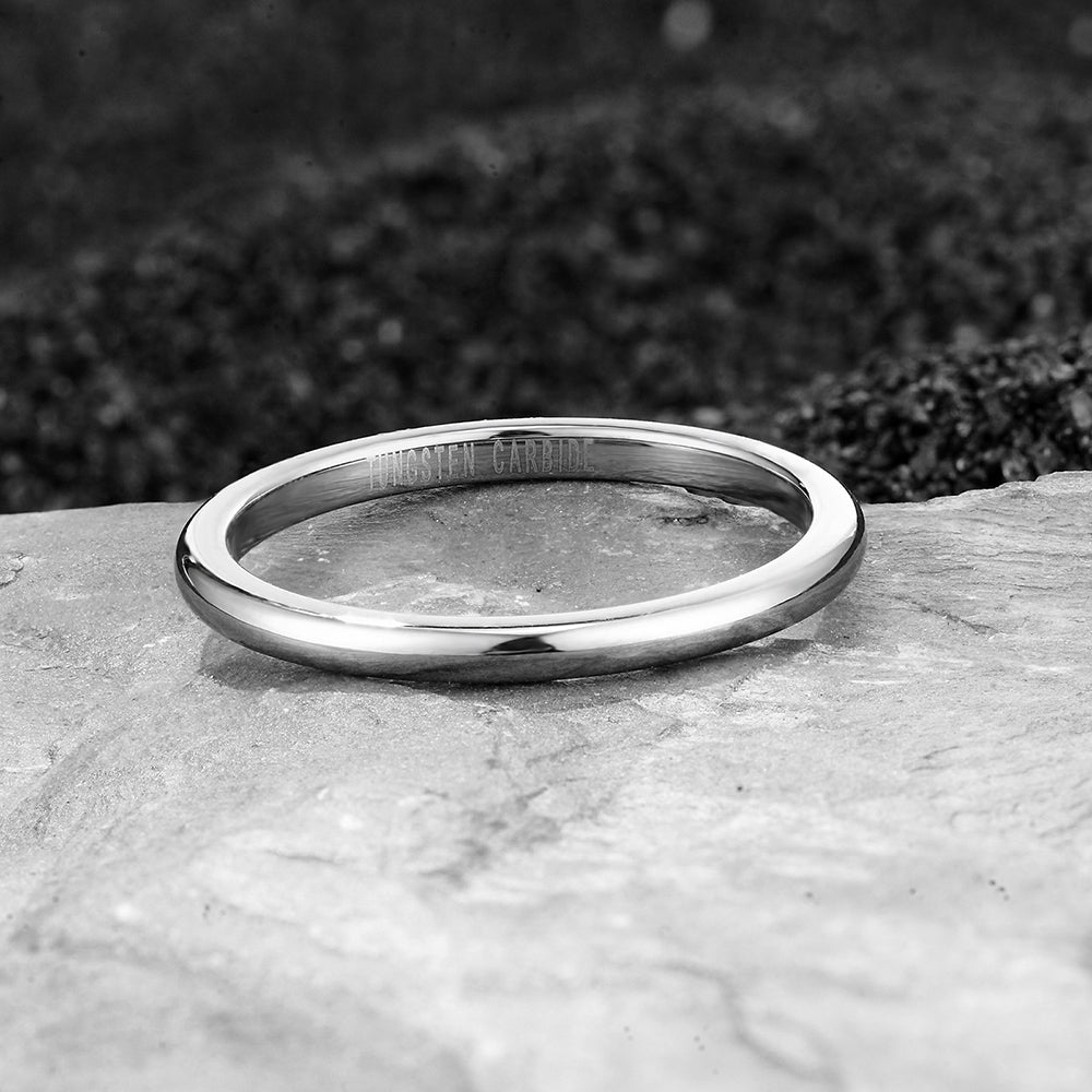 CAHCH BASIC 2MM TUNGSTEN RING
