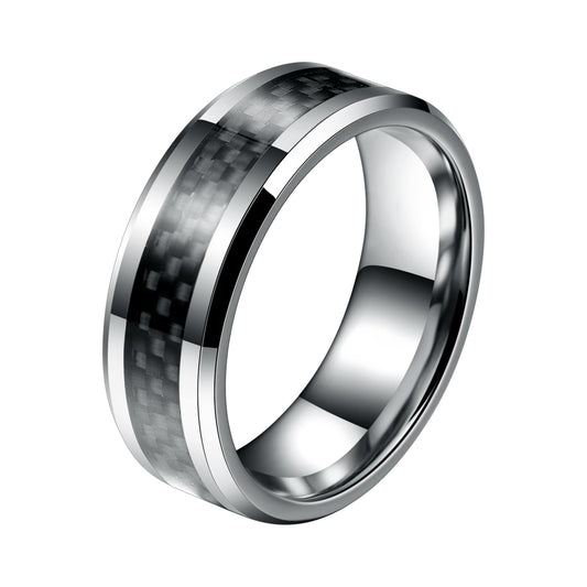 CAHCH CLASSIC 8MM TUNGSTEN RING