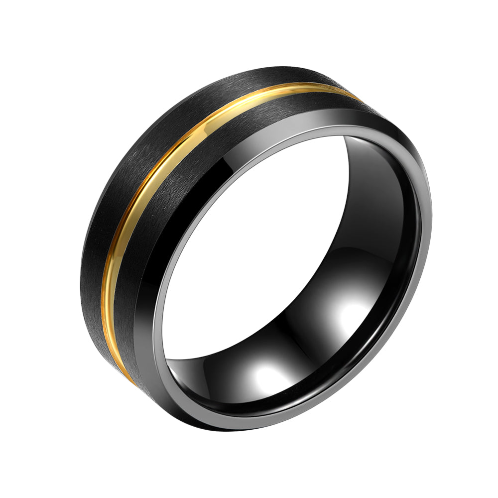 CAHCH CLASSIC 8MM TUNGSTEN RING