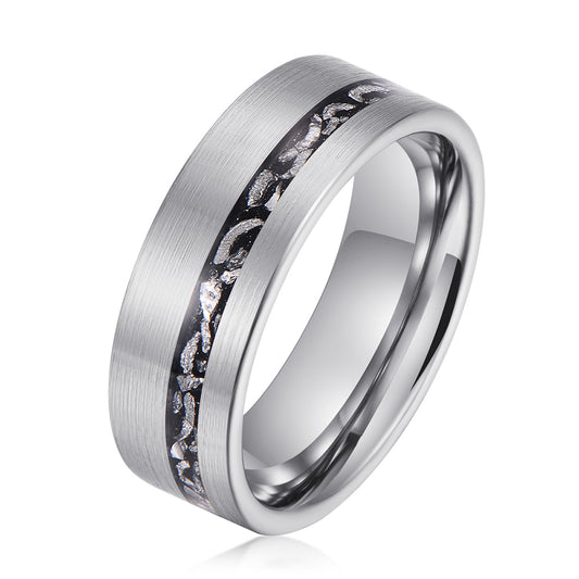 CAHCH NATURAL 8MM TUNGSTEN RING