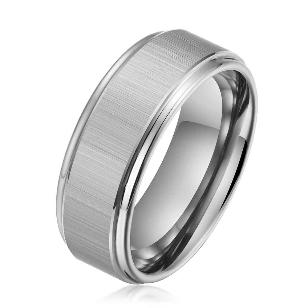 CAHCH BASIC 8MM TUNGSTEN RING