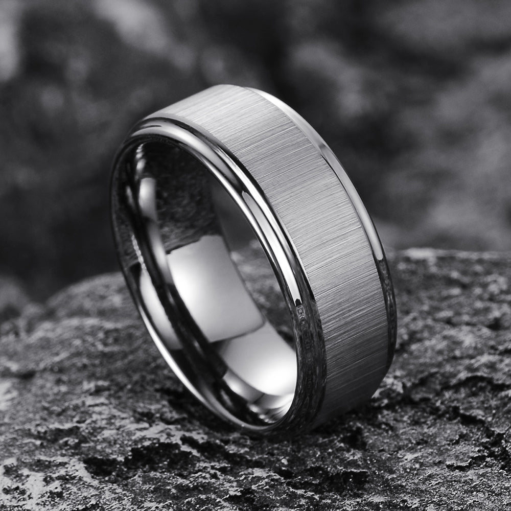 CAHCH BASIC 8MM TUNGSTEN RING