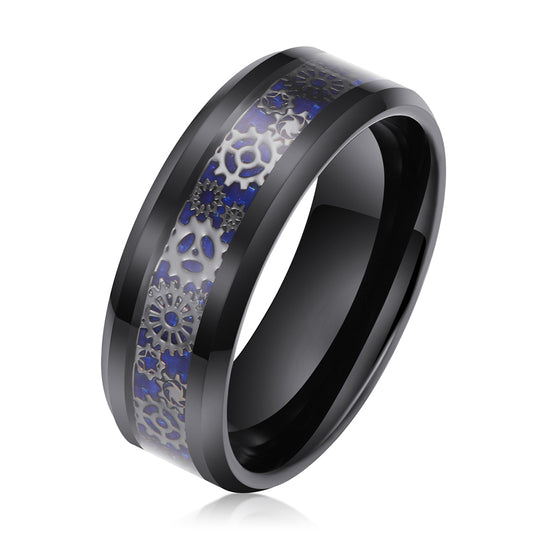 CAHCH DESIGN 8MM TUNGSTEN RING