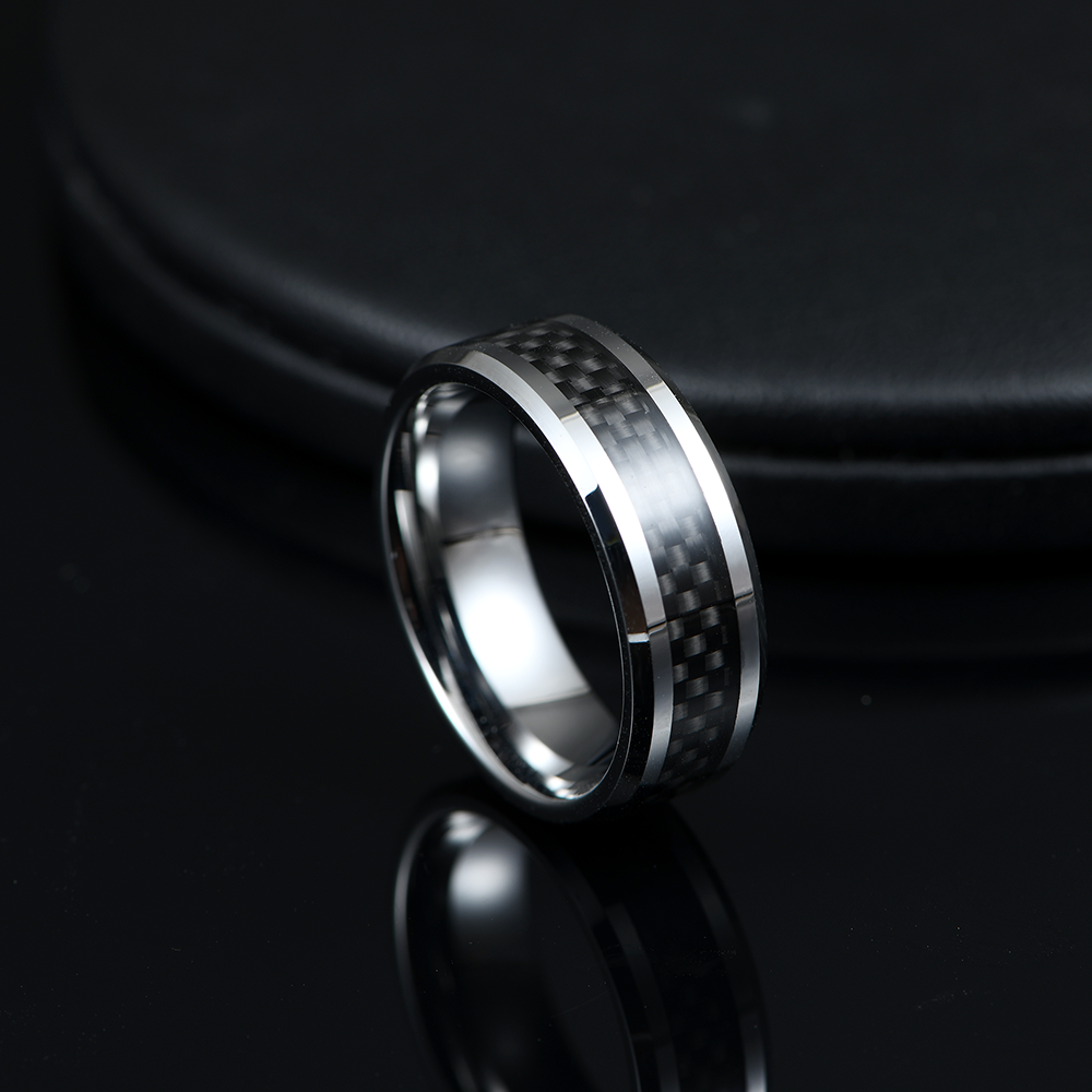 CAHCH CLASSIC 8MM TUNGSTEN RING