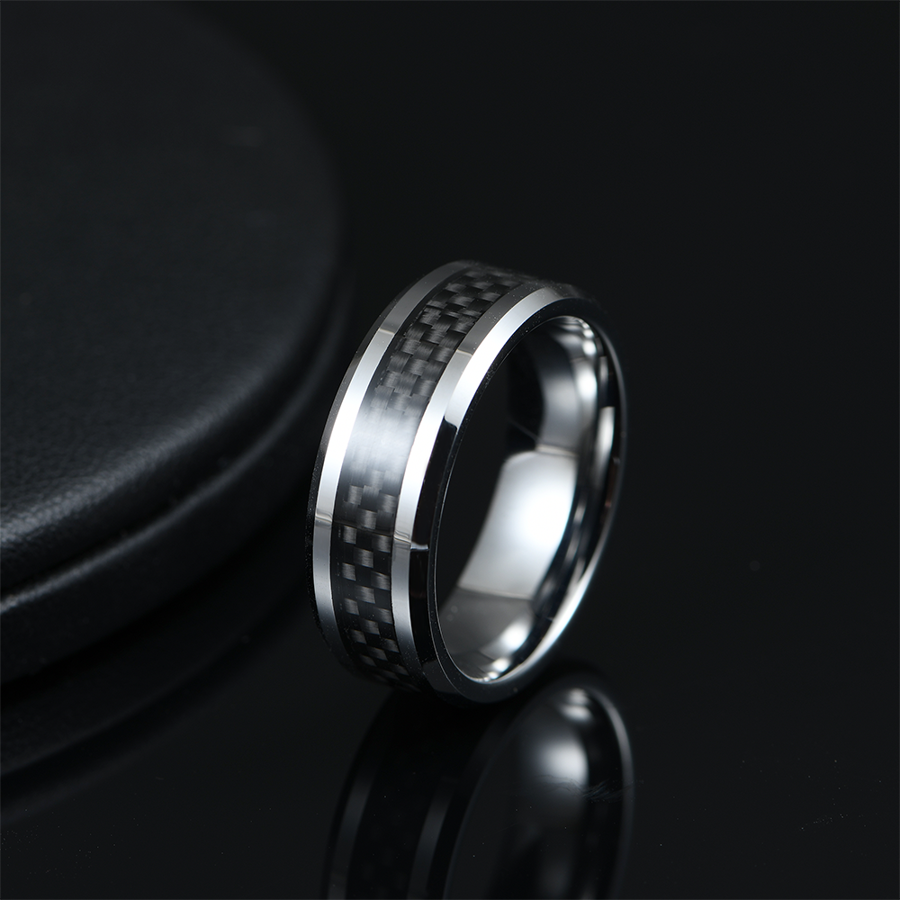 CAHCH CLASSIC 8MM TUNGSTEN RING