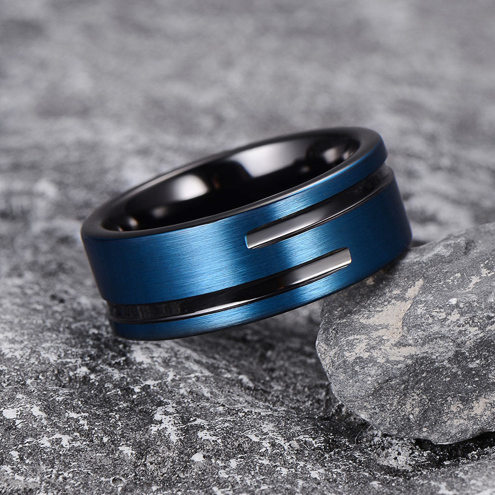 CAHCH CLASSIC 8MM TUNGSTEN RING