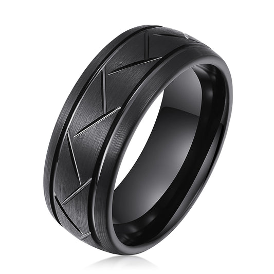 CAHCH CLASSIC 8MM TUNGSTEN RING