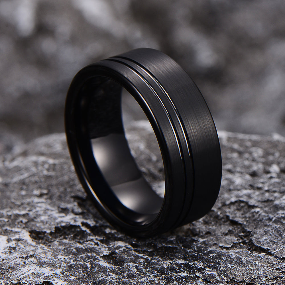 CAHCH CLASSIC 8MM TUNGSTEN RING