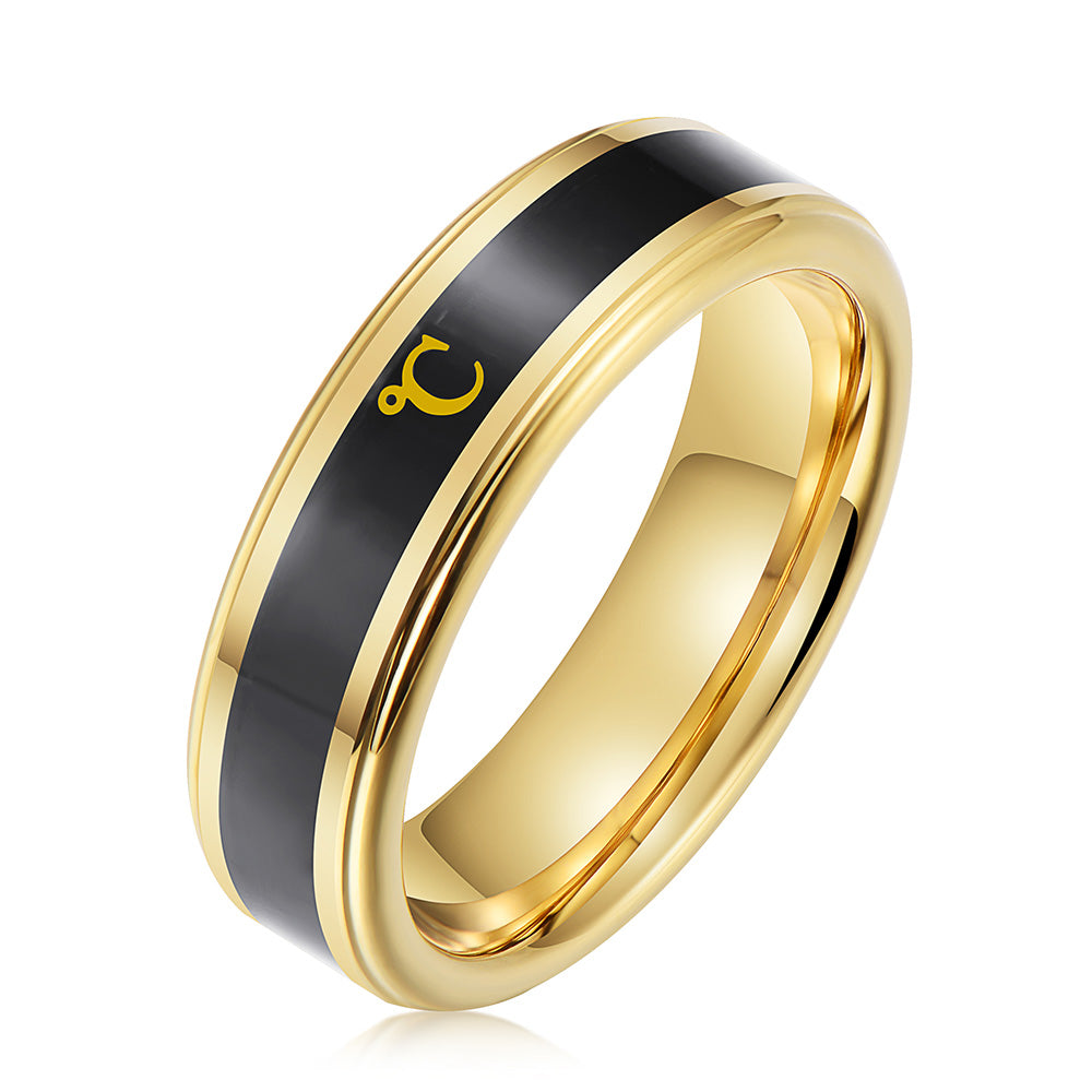 CAHCH DESIGN 6MM TUNGSTEN RING