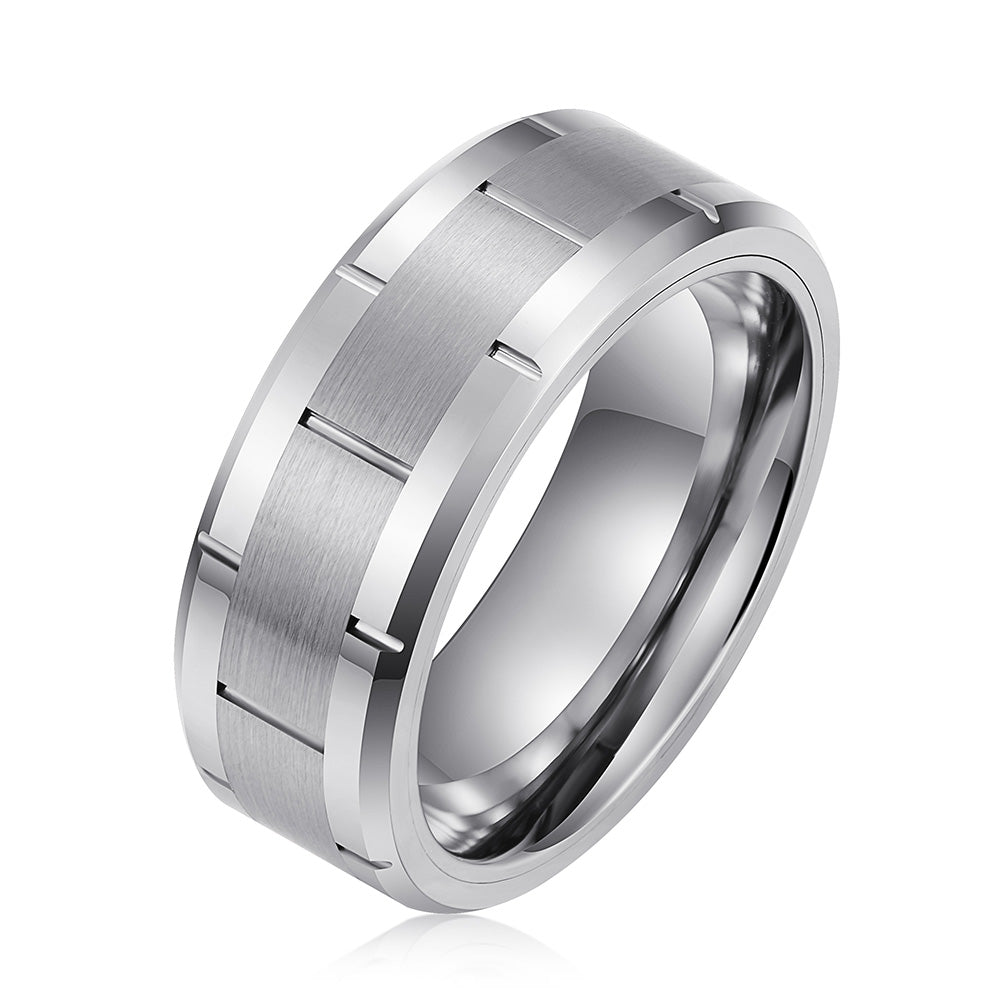 CAHCH CLASSIC 8MM TUNGSTEN RING