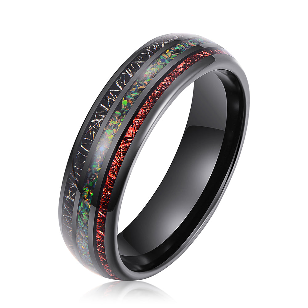 CAHCH STAR 6MM TUNGSTEN RING