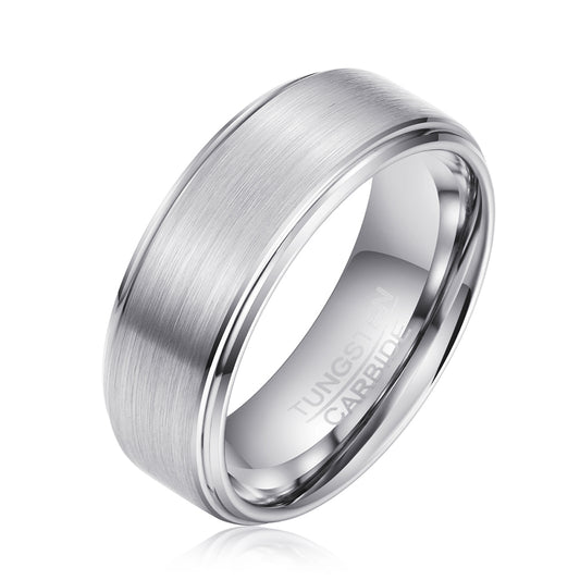 CAHCH BASIC 8MM TUNGSTEN RING