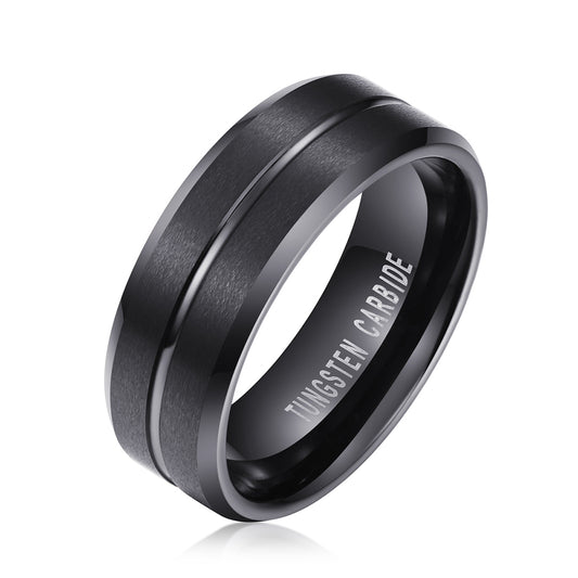 CAHCH CLASSIC 8MM TUNGSTEN RING