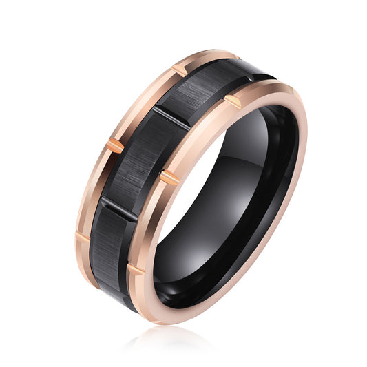 CAHCH CLASSIC 8MM TUNGSTEN RING