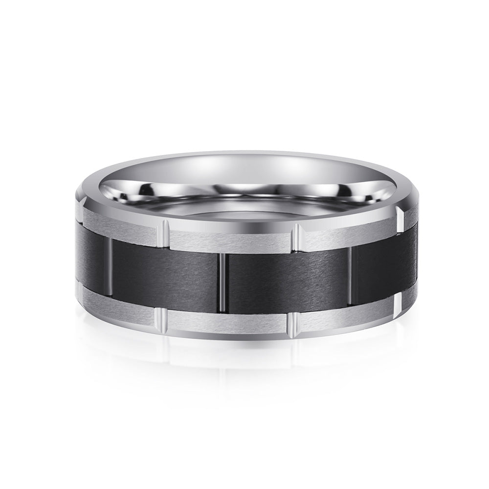 CAHCH CLASSIC 8MM TUNGSTEN RING