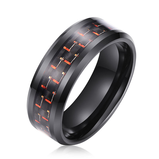 CAHCH CLASSIC 8MM TUNGSTEN RING