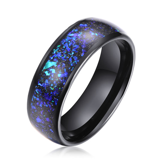 CAHCH STAR 8MM TUNGSTEN RING