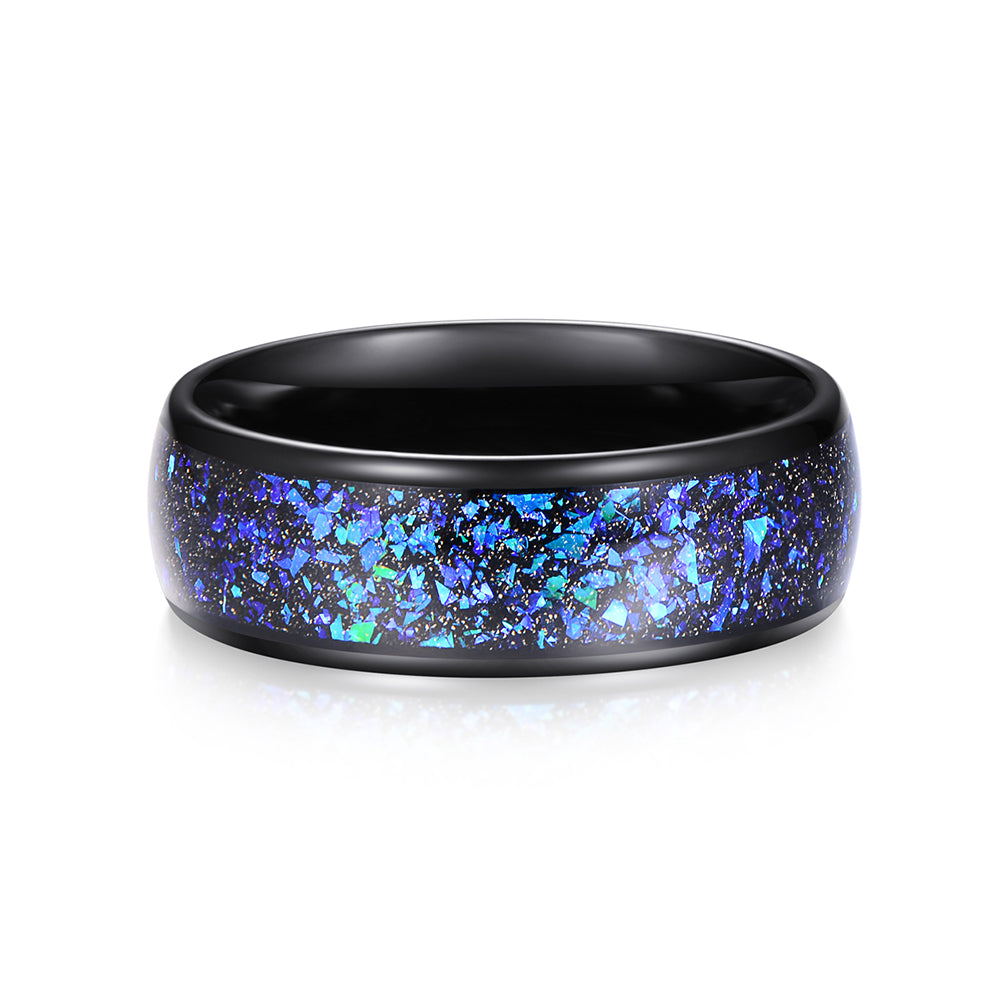 CAHCH STAR 8MM TUNGSTEN RING