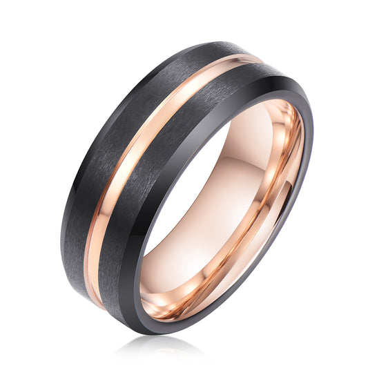 CAHCH CLASSIC 8MM TUNGSTEN RING