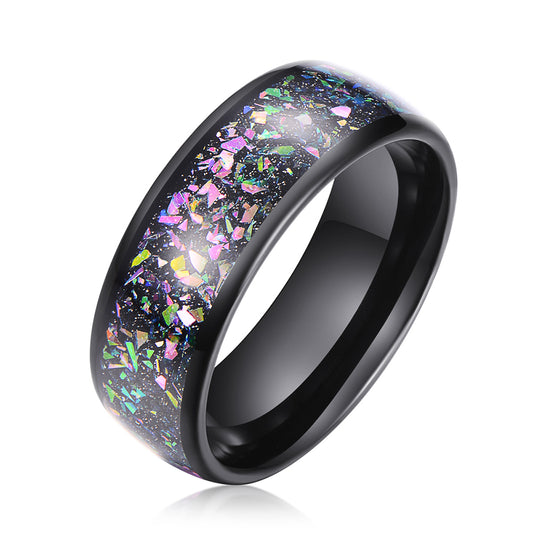 CAHCH STAR 8MM TUNGSTEN RING