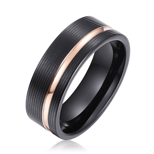 CAHCH CLASSIC 8MM TUNGSTEN RING