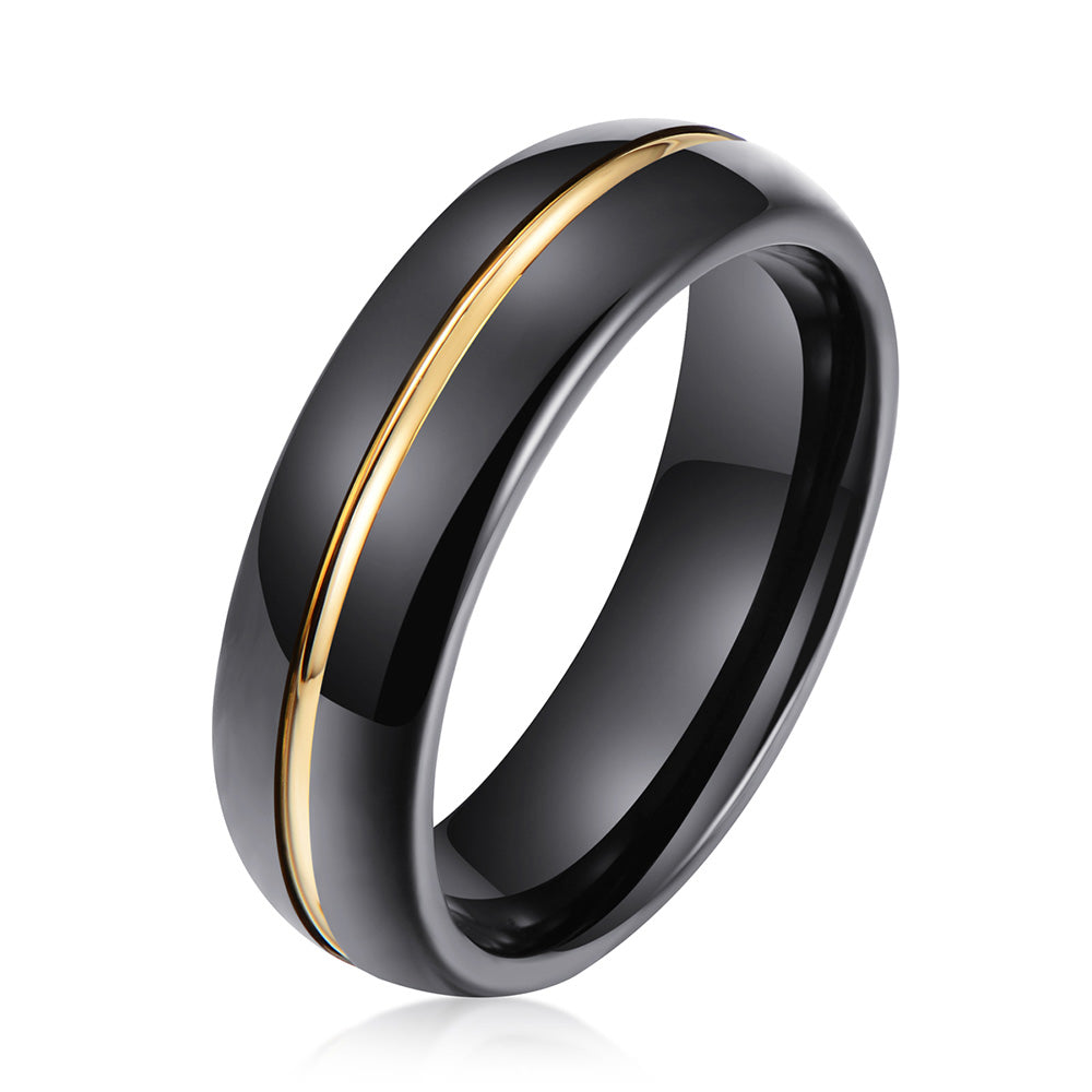 CAHCH CLASSIC 6MM TUNGSTEN RING