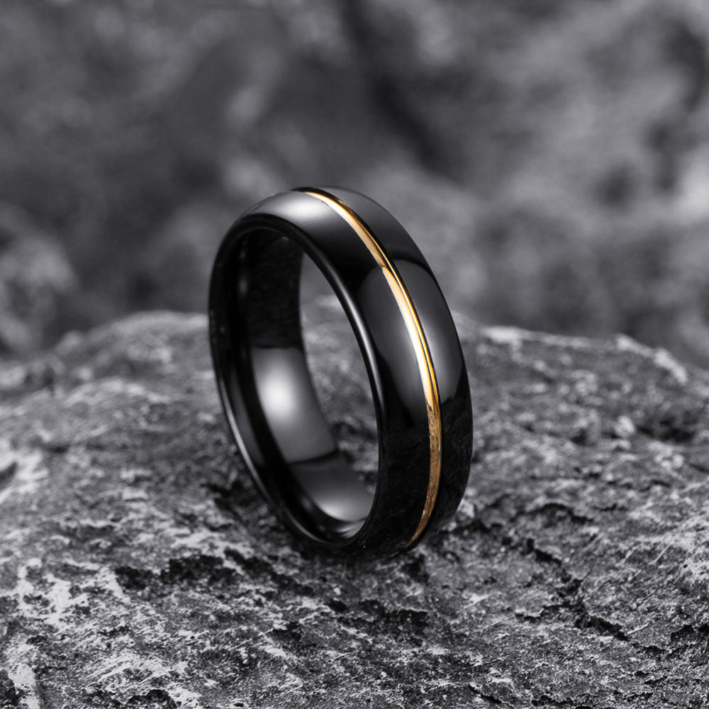 CAHCH CLASSIC 6MM TUNGSTEN RING