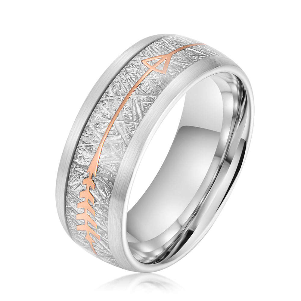 CAHCH DESIGN 8MM TUNGSTEN RING