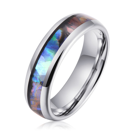 CAHCH NATURAL 6MM TUNGSTEN RING