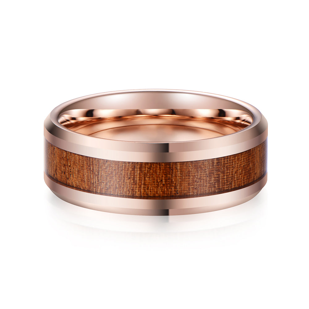 CAHCH NATURAL 8MM TUNGSTEN RING