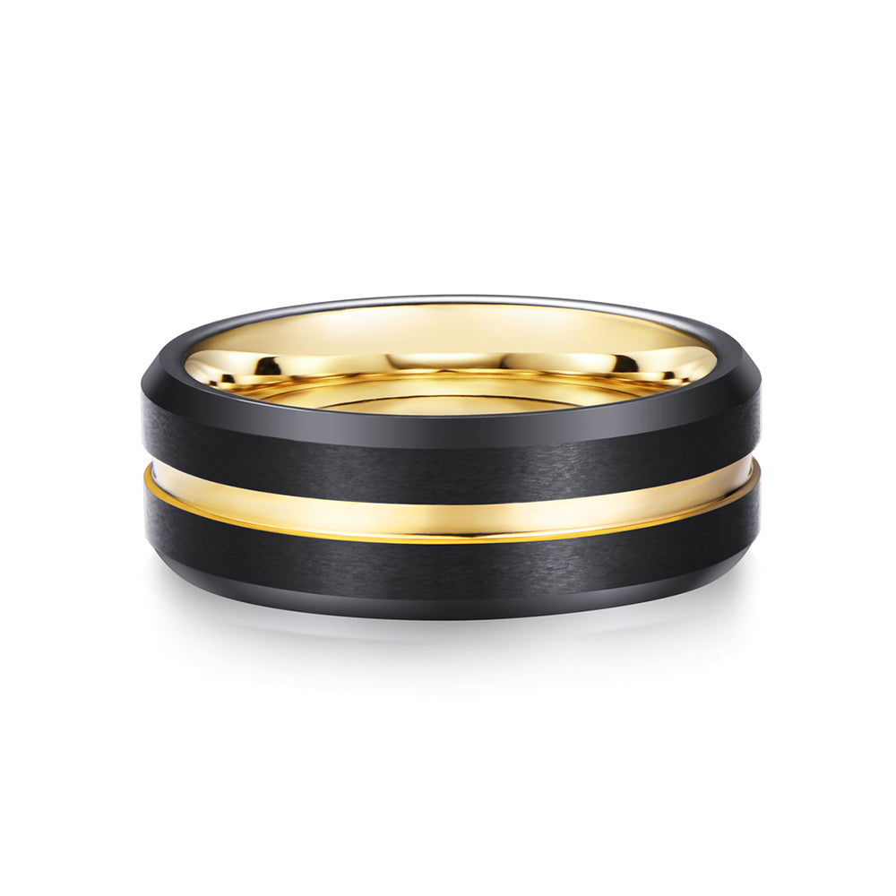 CAHCH CLASSIC 8MM TUNGSTEN RING