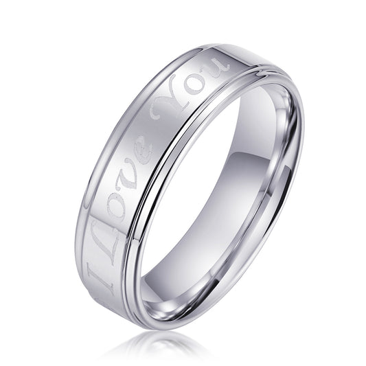 CAHCH DESIGN 6MM TUNGSTEN RING