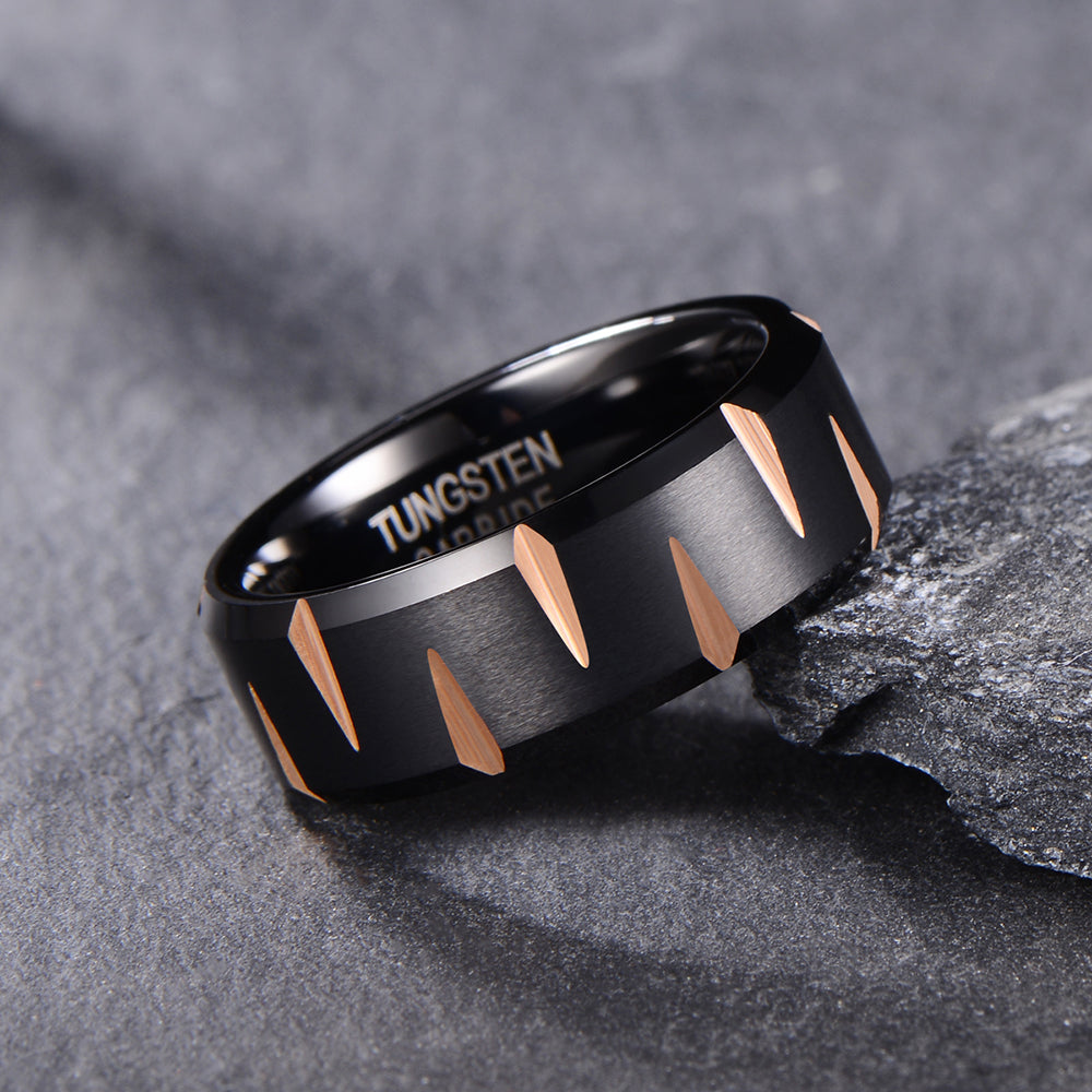 CAHCH CLASSIC 8MM TUNGSTEN RING