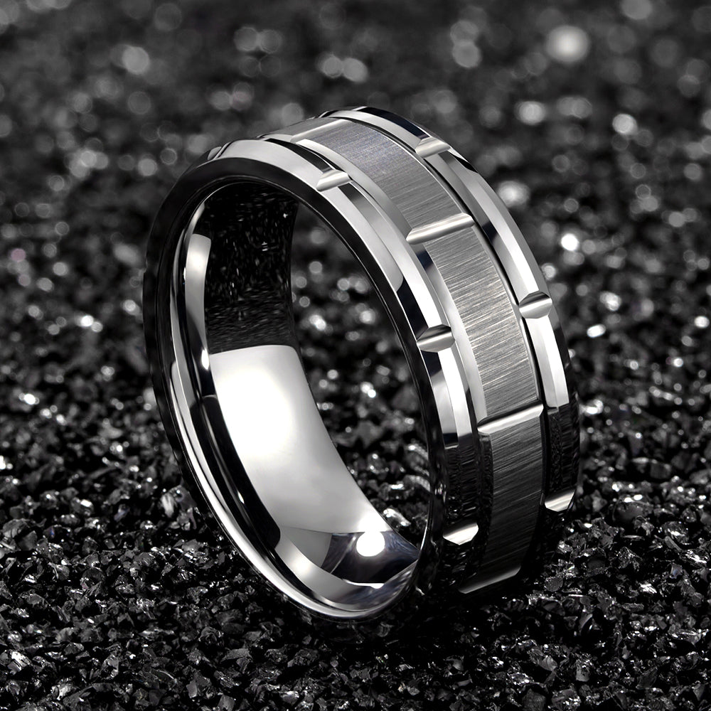 CAHCH CLASSIC 8MM TUNGSTEN RING