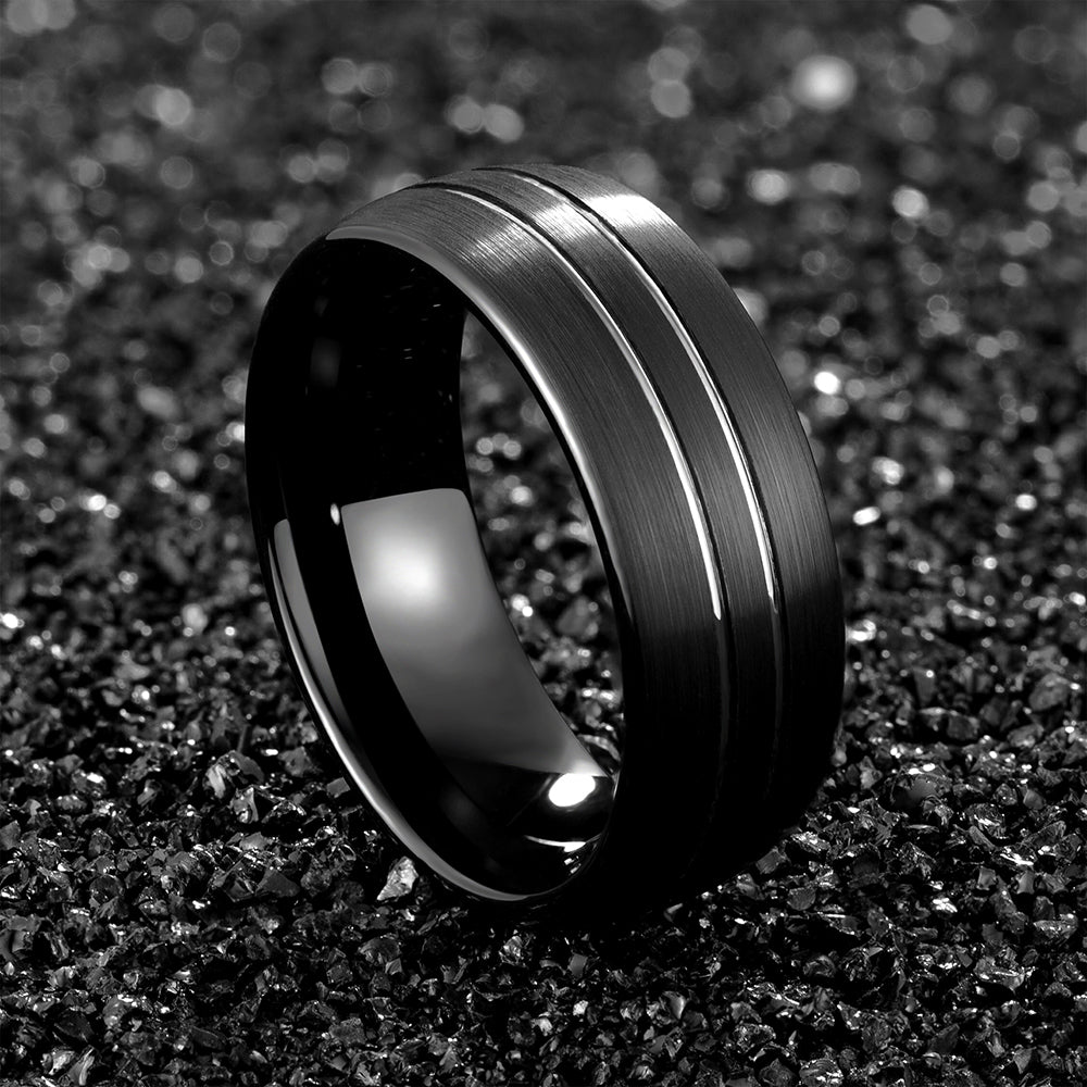 CAHCH CLASSIC 8MM TUNGSTEN RING