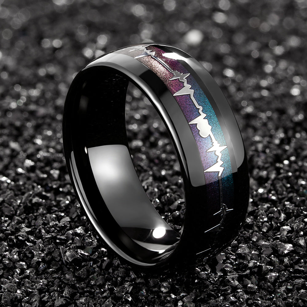 CAHCH DESIGN 8MM TUNGSTEN RING