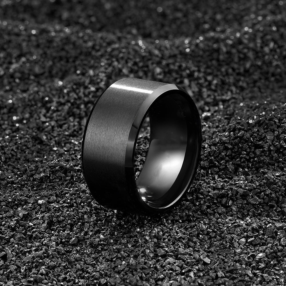 CAHCH BASIC 10MM TUNGSTEN RING