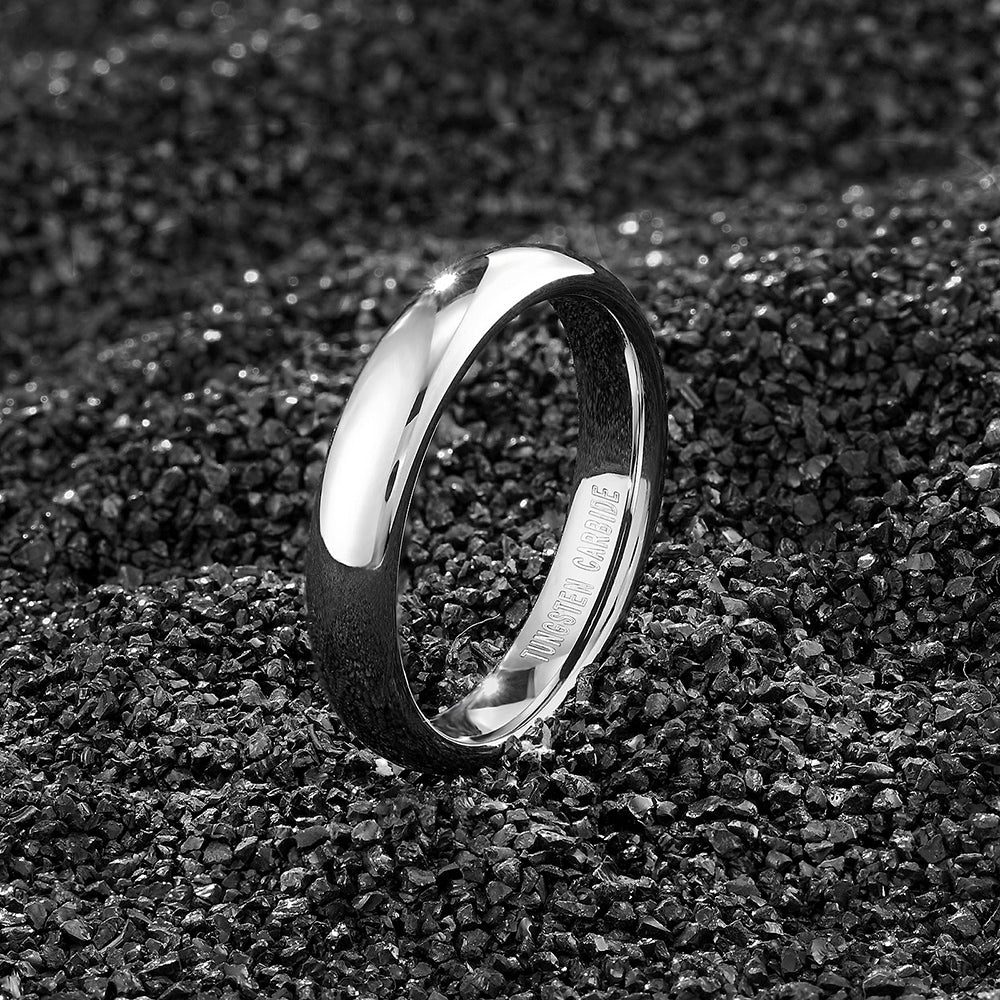 CAHCH BASIC 4MM TUNGSTEN RING