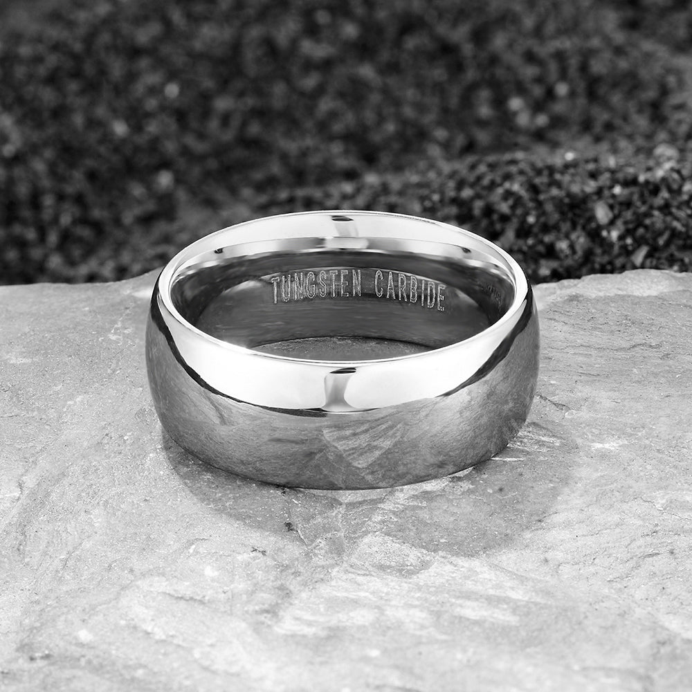 CAHCH BASIC 8MM TUNGSTEN RING