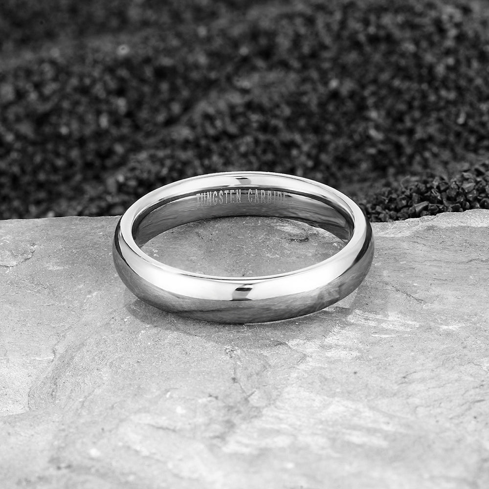 CAHCH BASIC 4MM TUNGSTEN RING