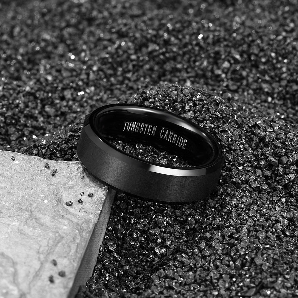 CAHCH BASIC 6MM TUNGSTEN RING