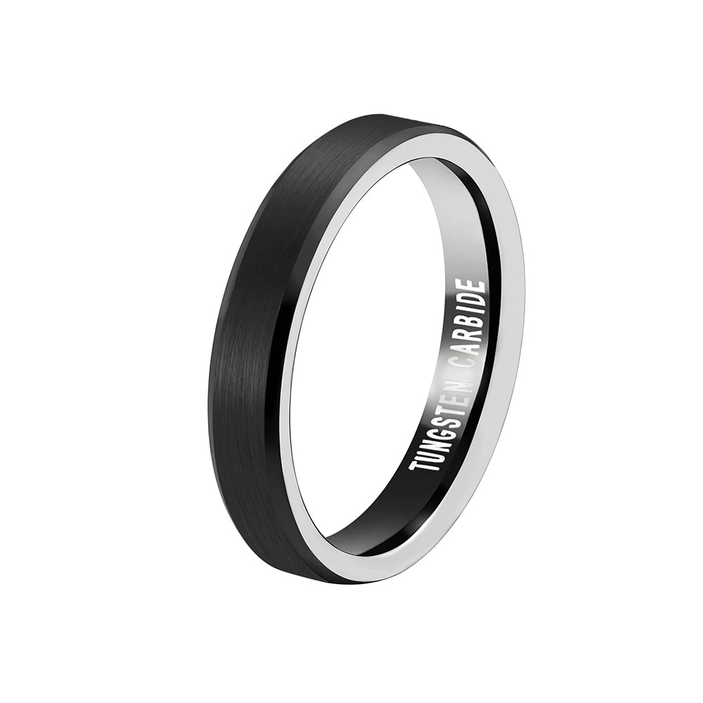 CAHCH BASIC 4MM TUNGSTEN RING